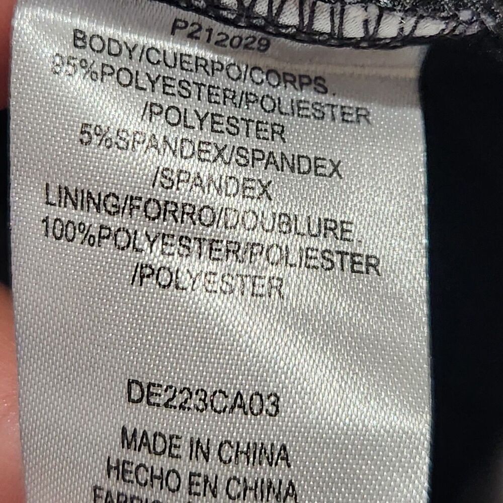 Don't You Dare Dress Size Small Black Stretch Adjustable Straps. New - Picture 14 of 14